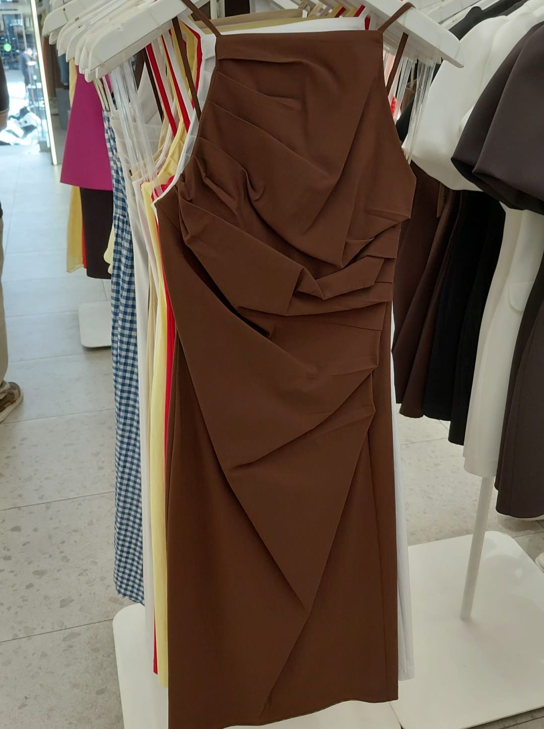 Cindy Dress - Brown