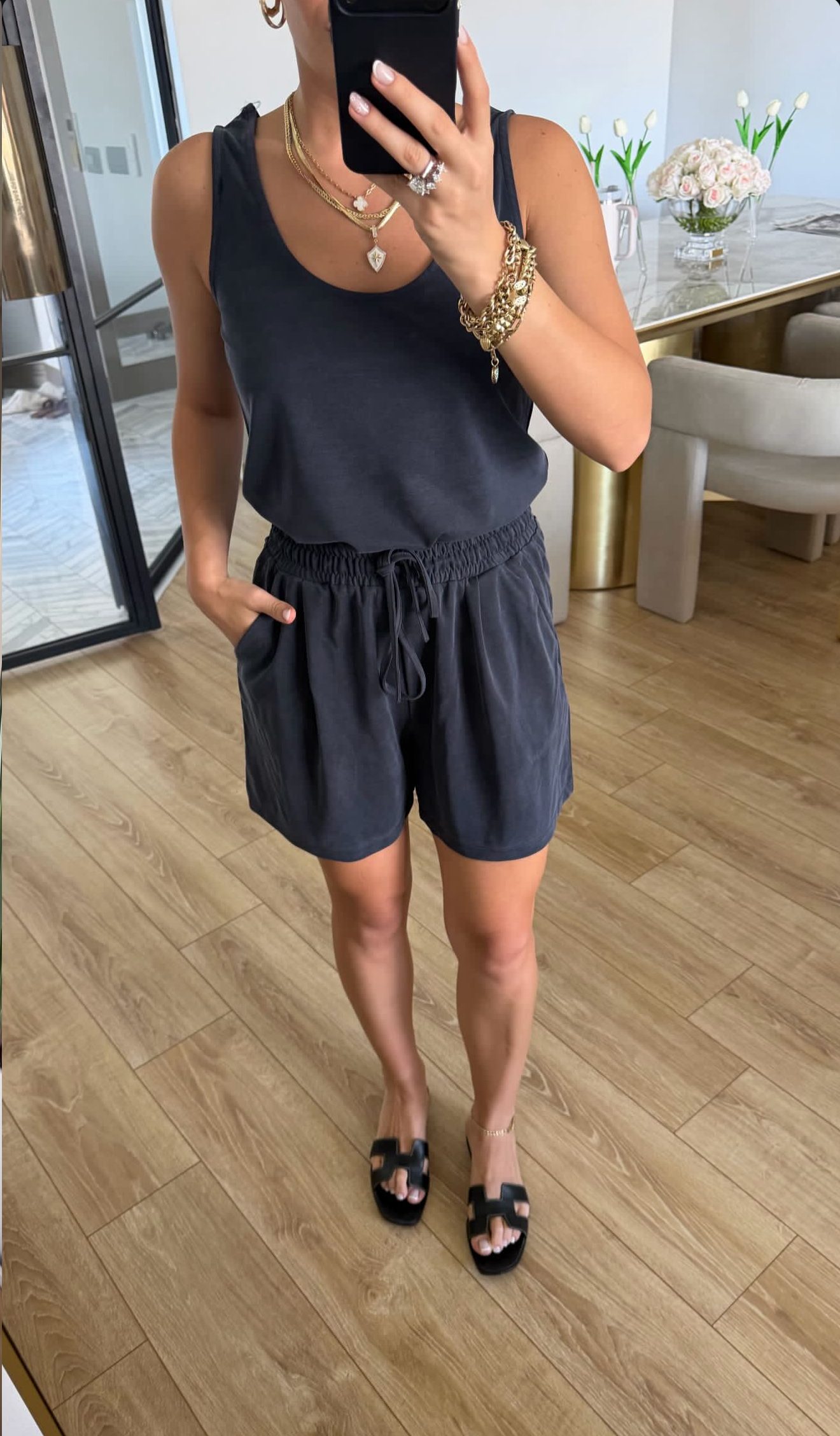 Lily Set - Dark grey