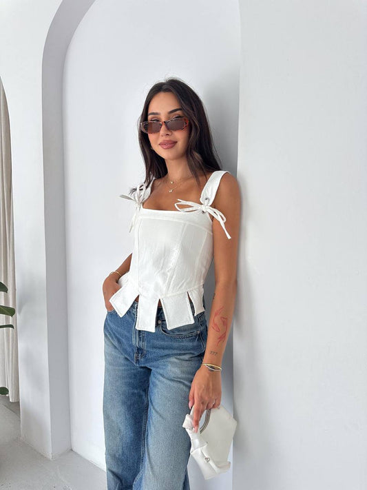 Ella Top - White