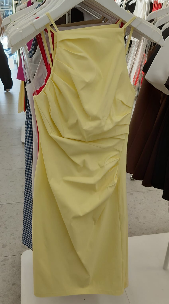 Cindy Dress - Butter yellow