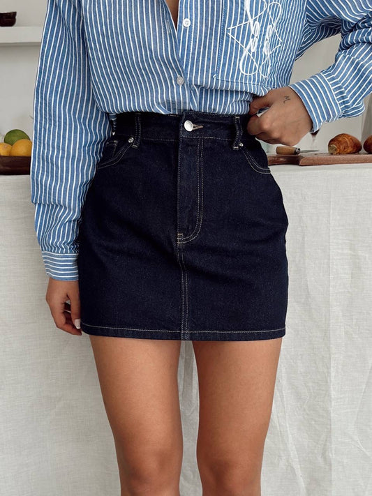 Kiera denim skirt
