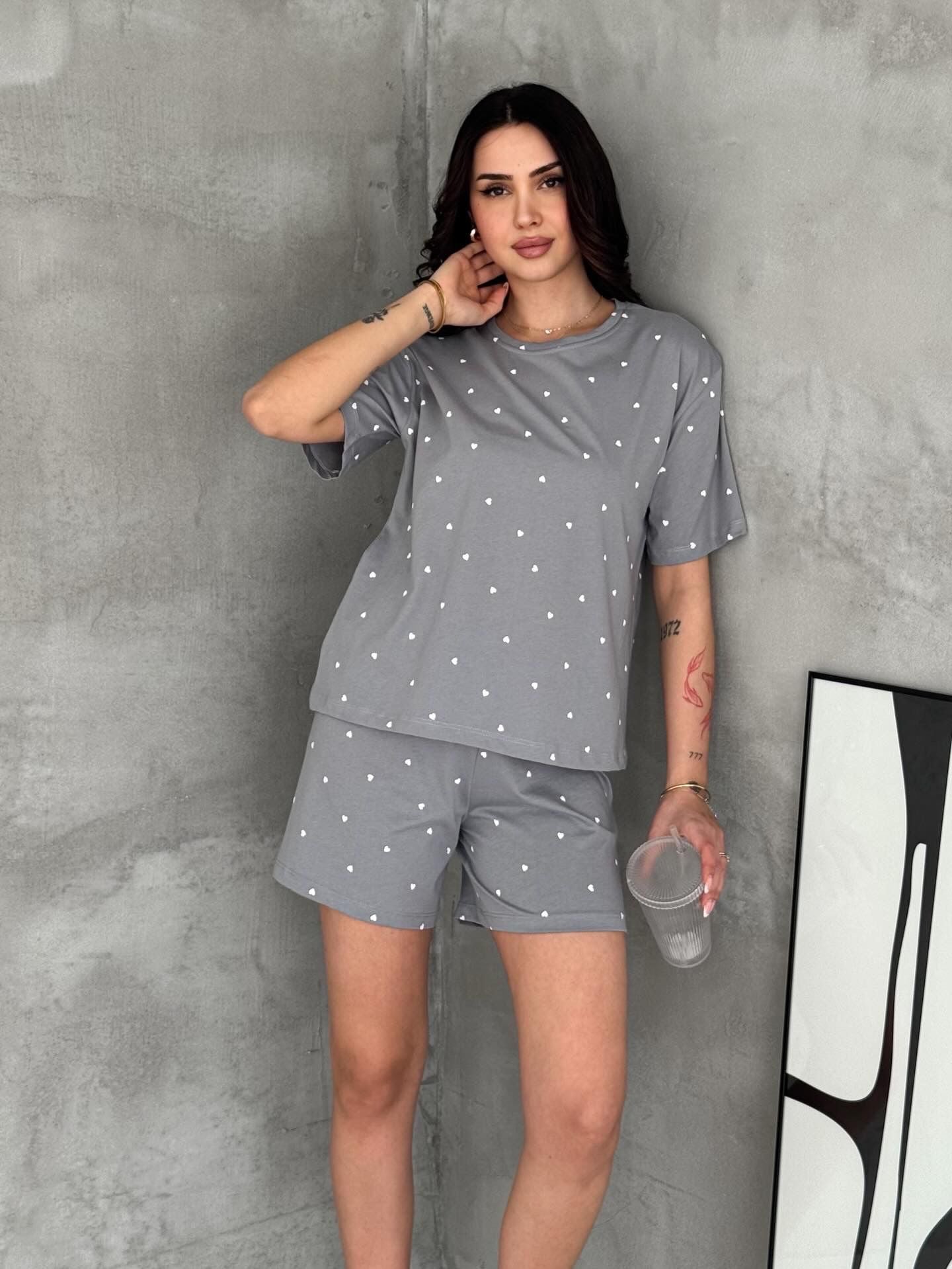 Heart Cotton Pj