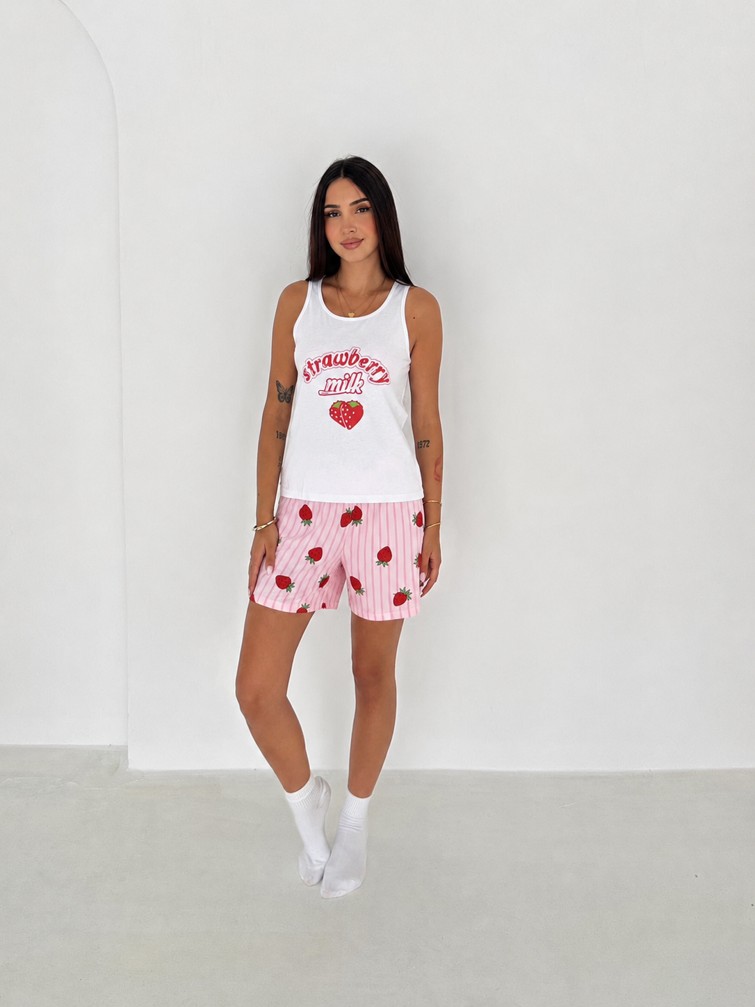 Strawberry Cotton Pj