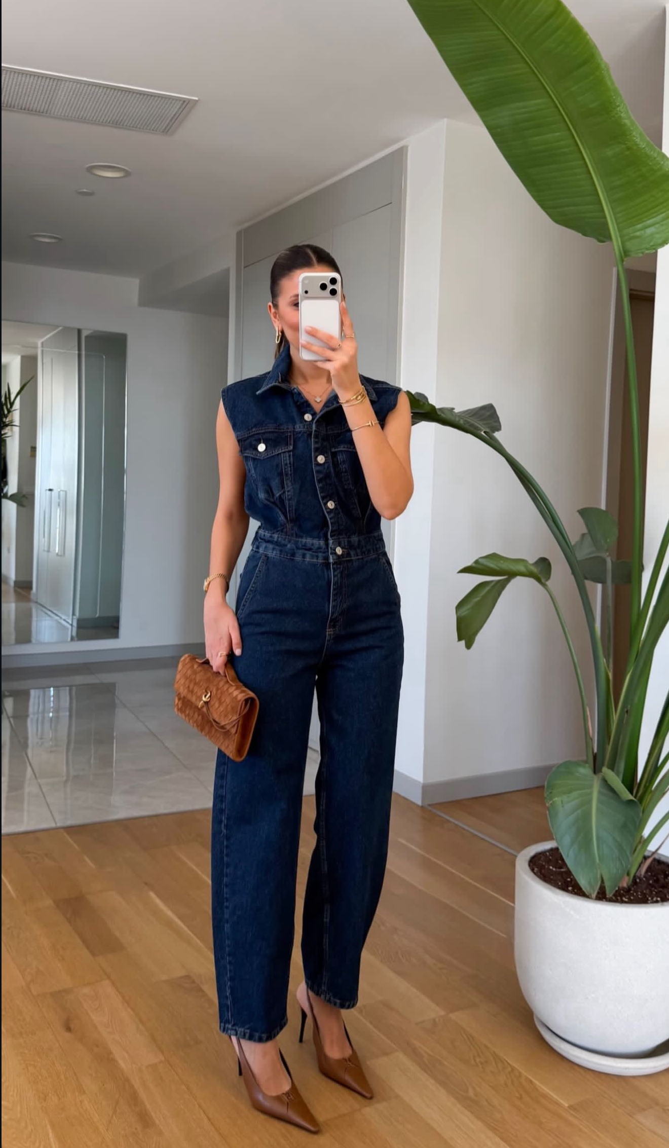 Avy Denim Jumpsuit