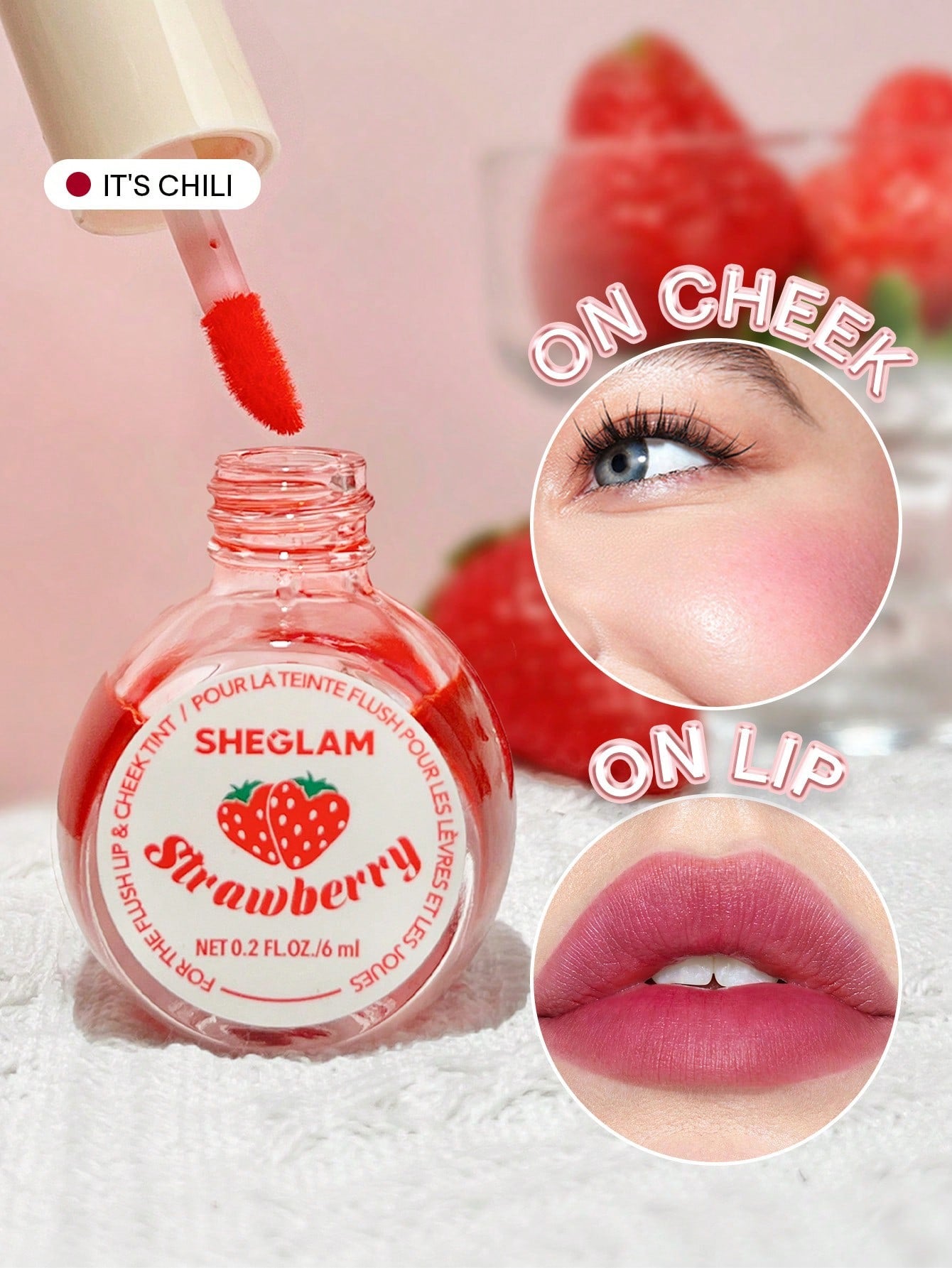 SHEGLAM Lip & Cheek tint