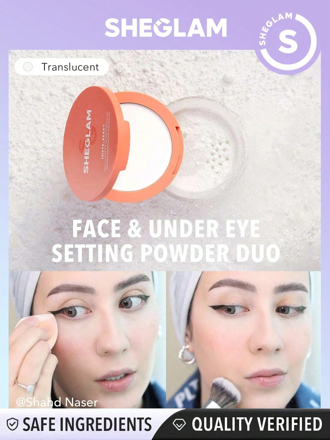SHEGLAM Insta Ready Duo Powder
