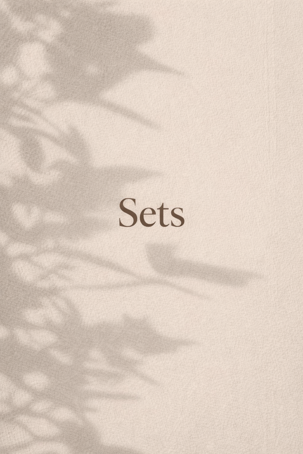 Sets