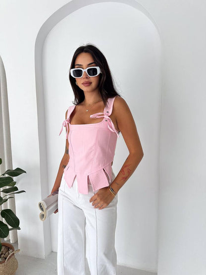 Ella Top - Pink