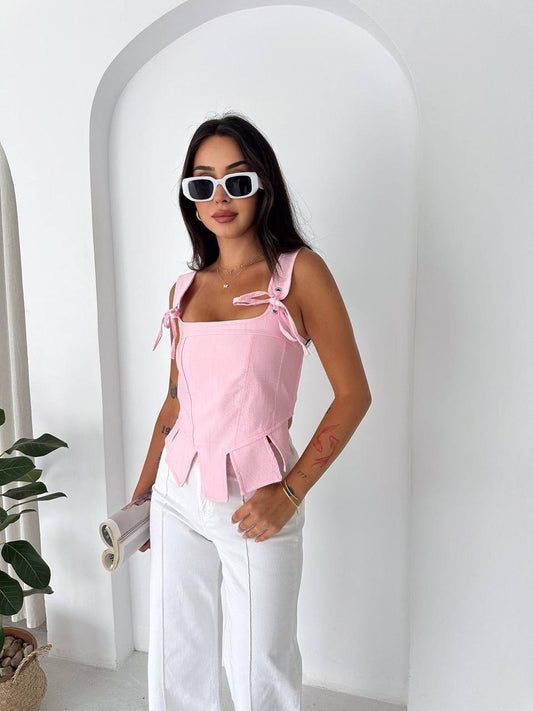 Ella Top - Pink