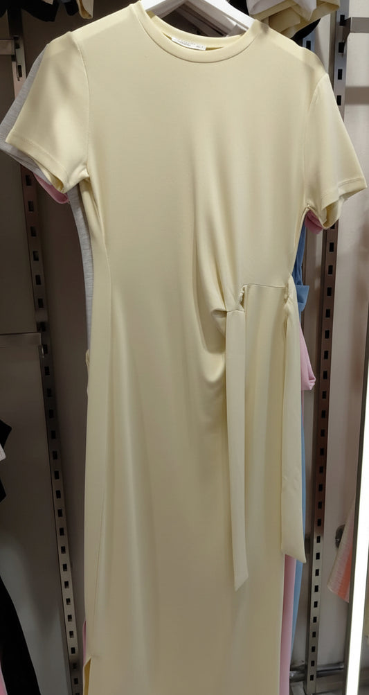 Naomi Dress - Butter Yellow