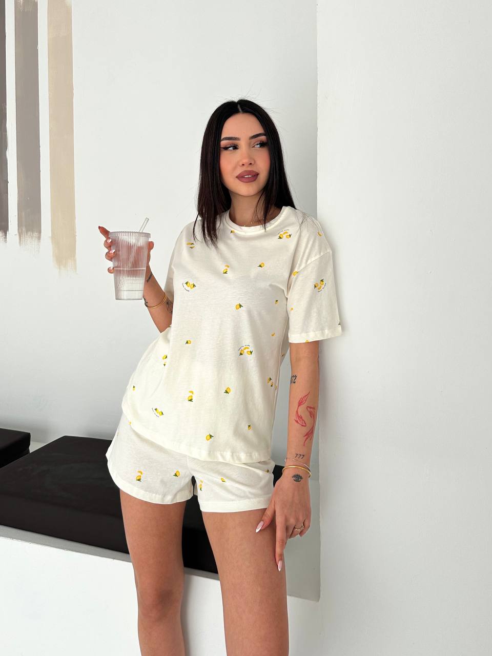 Lemon Cotton Pj