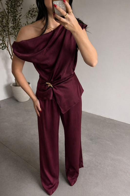 Ella Set - Burgundy
