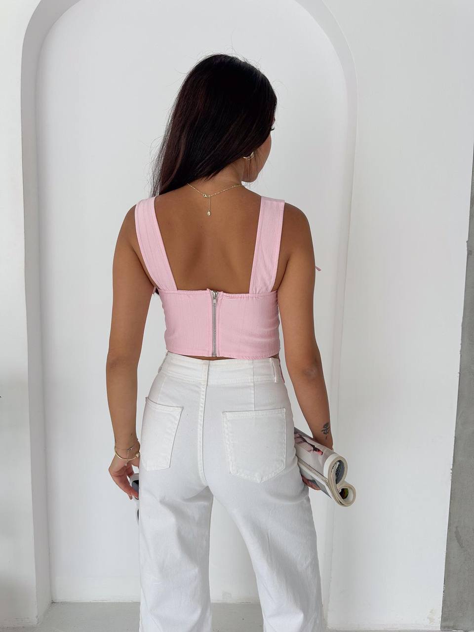 Ella Top - Pink