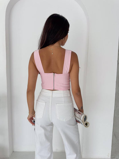 Ella Top - Pink