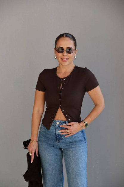 Koa Top - Brown