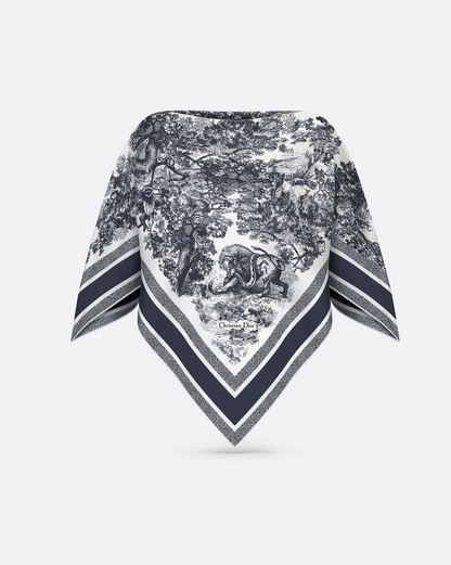 Dior top with scarf - Blue