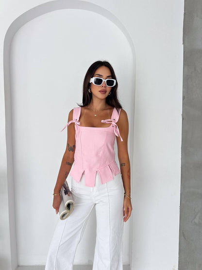 Ella Top - Pink
