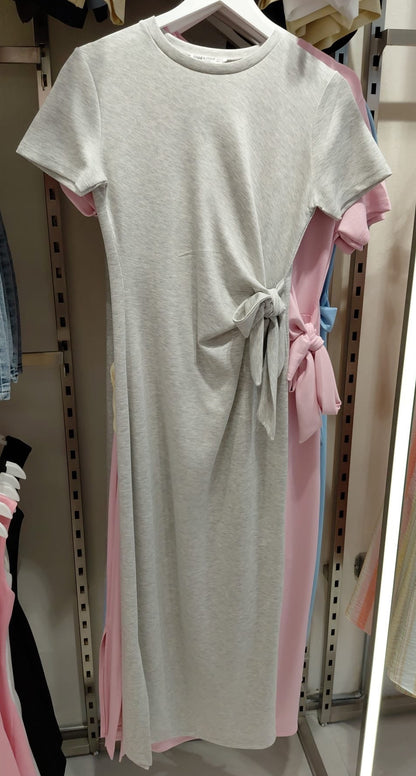 Naomi Dress - Light Grey