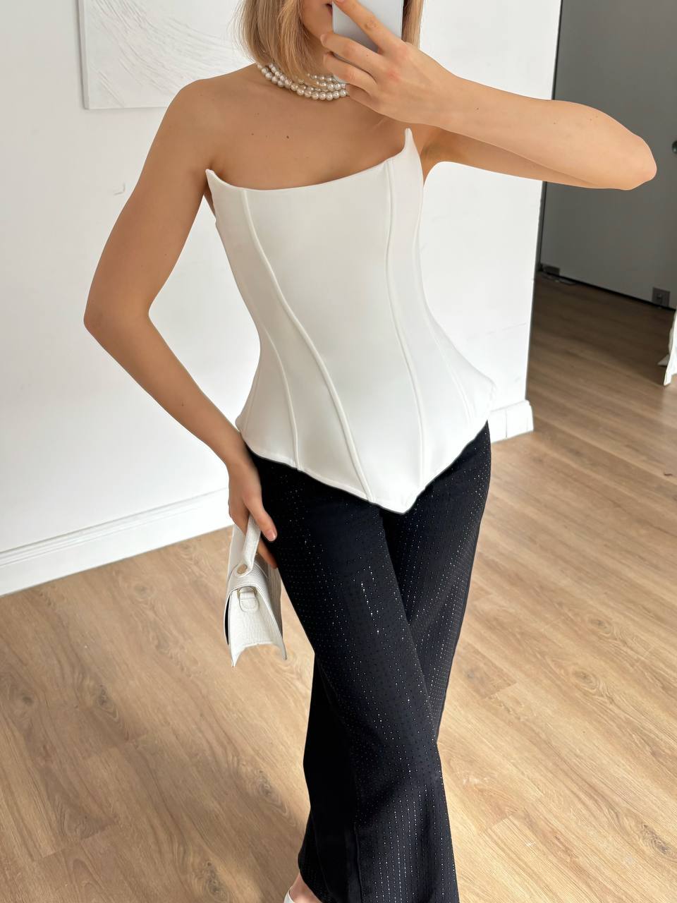 Kloe Corset - White