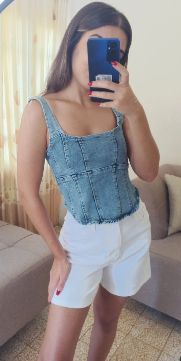 Reve Denim Corset