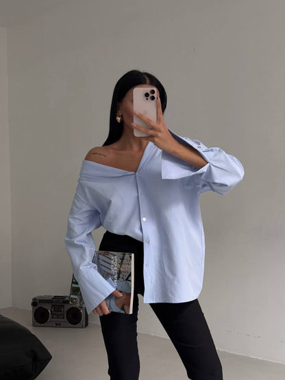 Kylie Asymmetrical Shirt