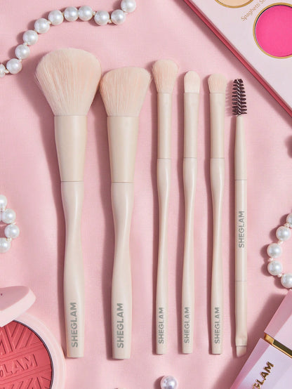 SHEGLAM Pro Core Brush Kit - 6 pcs