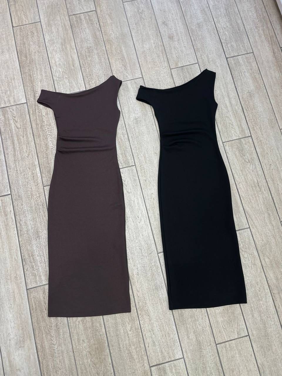 Luna Dress - Brown