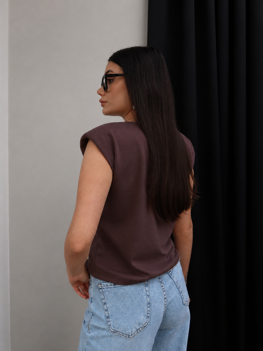 Emma Top - Brown
