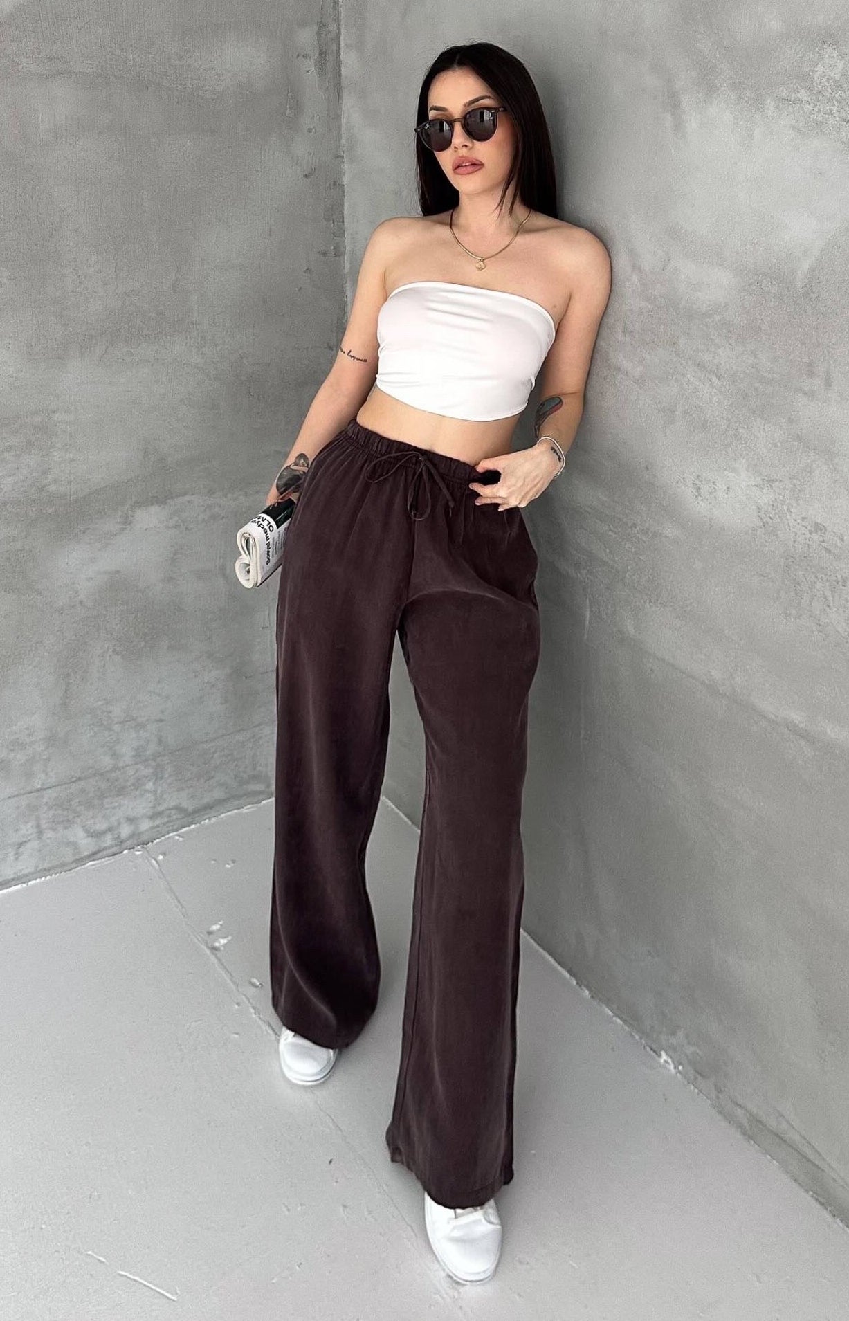 Massimo Pants - Brown