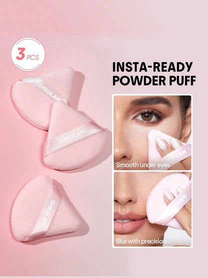 SHEGLAM Powder Puffs - 3pcs